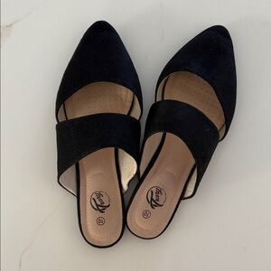Trary Black Women's Mules